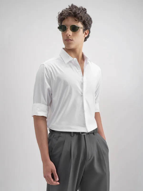 Men Slim Fit Casual Shirt