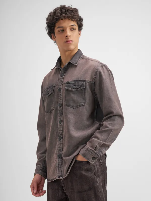 Men Relaxed Fit Casual Shirt