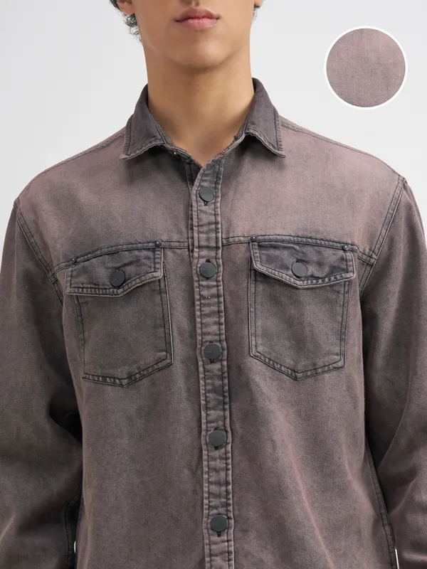 Men Relaxed Fit Casual Shirt