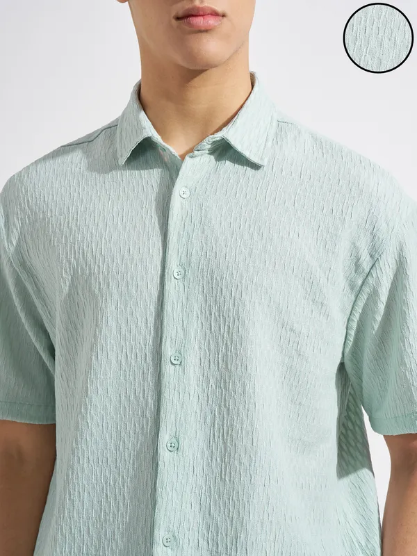 Men Relaxed Fit Casual Shirt