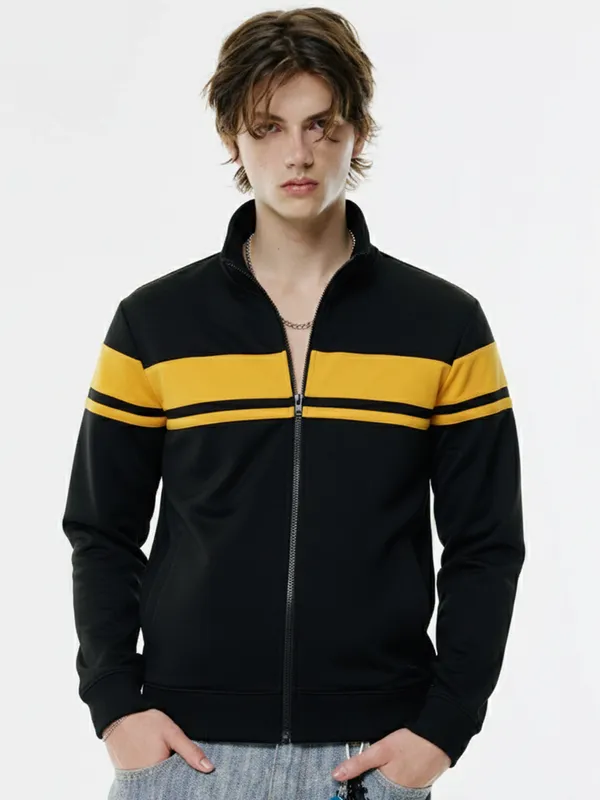 Men Colourblocked Sweatshirt