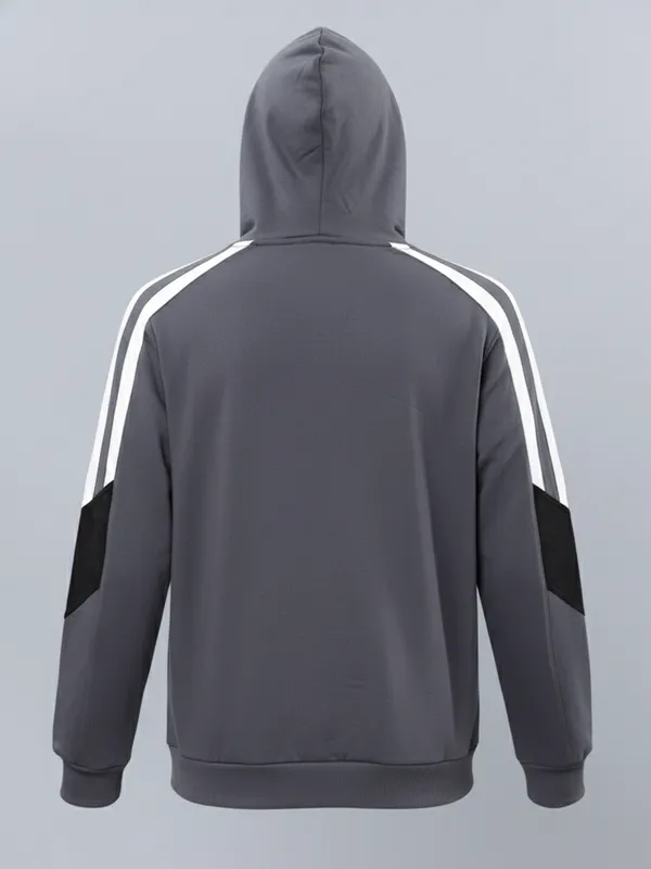 Highlander Men Blue Hooded Pullover Sweatshirt