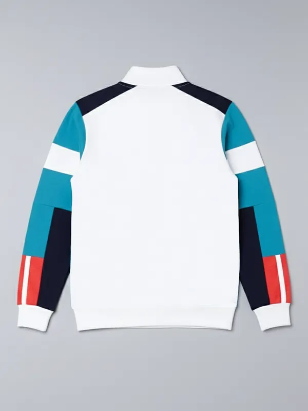 Highlander Men Multi Mock Collar Front-Open Sweatshirt