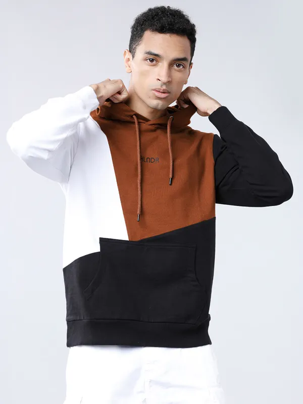 Highlander Men Multi Hooded Pullover Sweatshirt