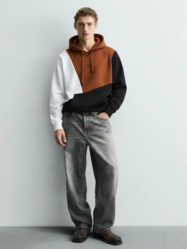 Highlander Men Multi Hooded Pullover Sweatshirt