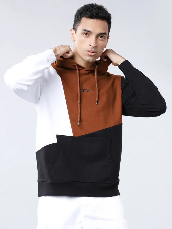 Highlander Men Multi Hooded Pullover Sweatshirt