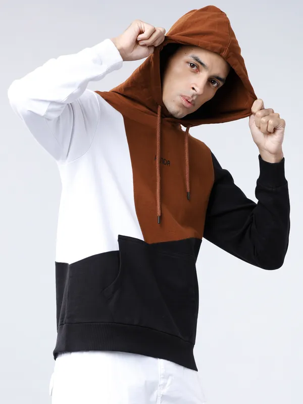 Highlander Men Multi Hooded Pullover Sweatshirt