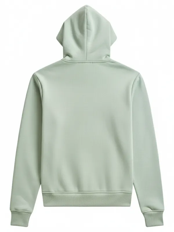 Highlander Men Green Hooded Pullover Sweatshirt