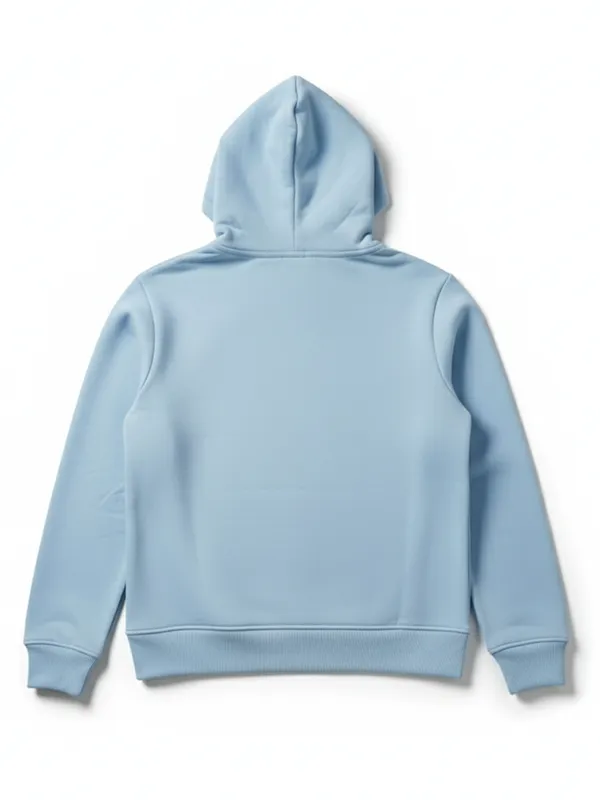 Highlander Men Blue Hooded Pullover Sweatshirt