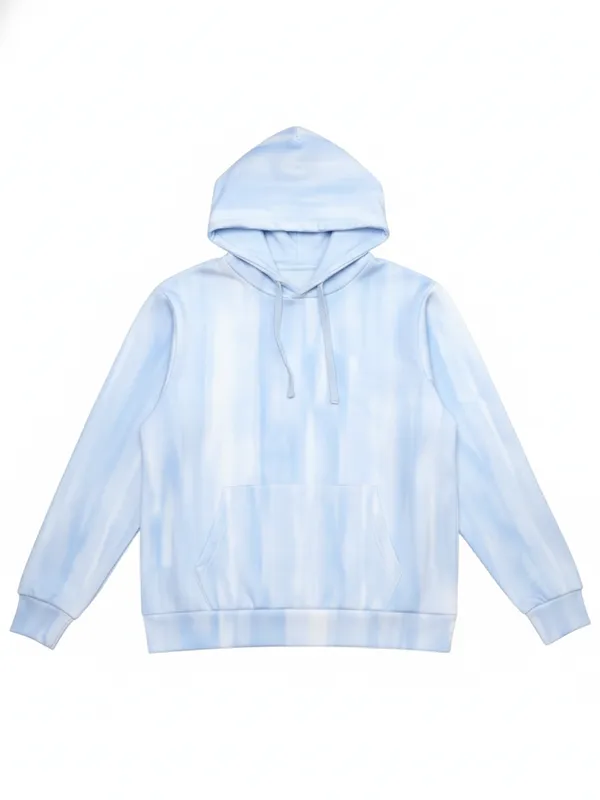 Highlander Men Blue Hooded Pullover Sweatshirt