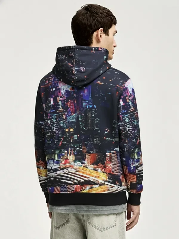 Highlander Men Multi Hooded Pullover Sweatshirt