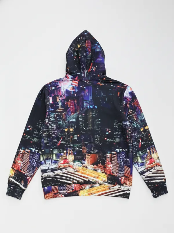 Highlander Men Multi Hooded Pullover Sweatshirt