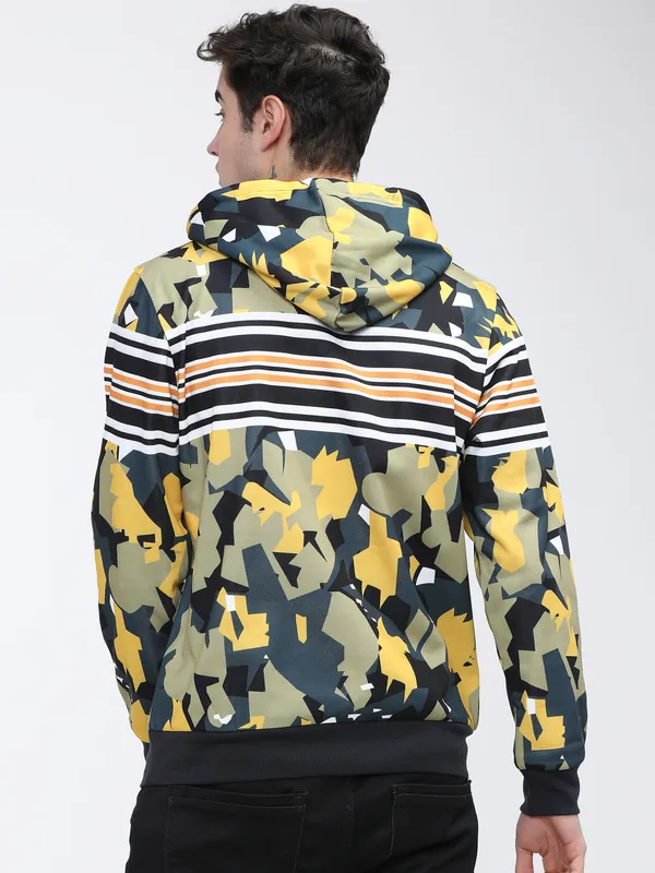 Highlander Men Multi Hooded Pullover Sweatshirt