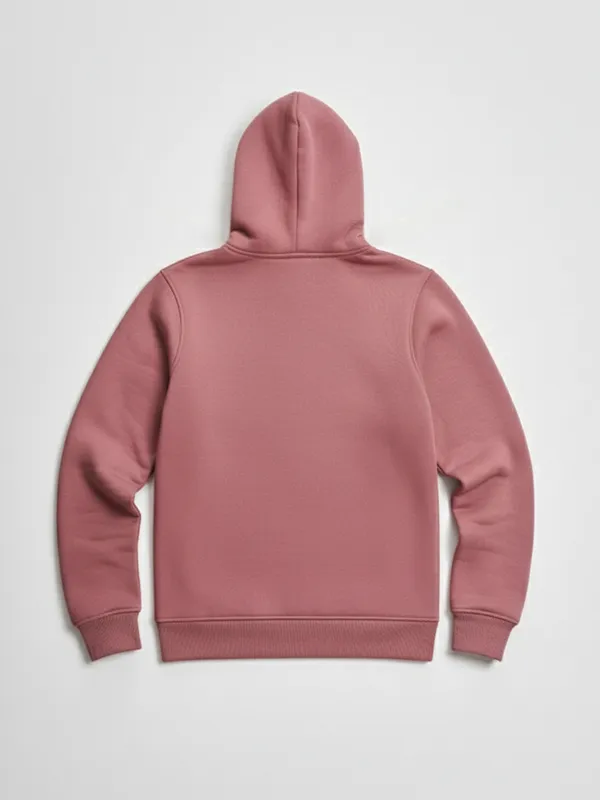 Highlander Men Rose Hooded Front-Open Sweatshirt