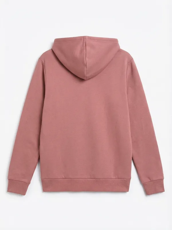 Highlander Men Rose Hooded Front-Open Sweatshirt