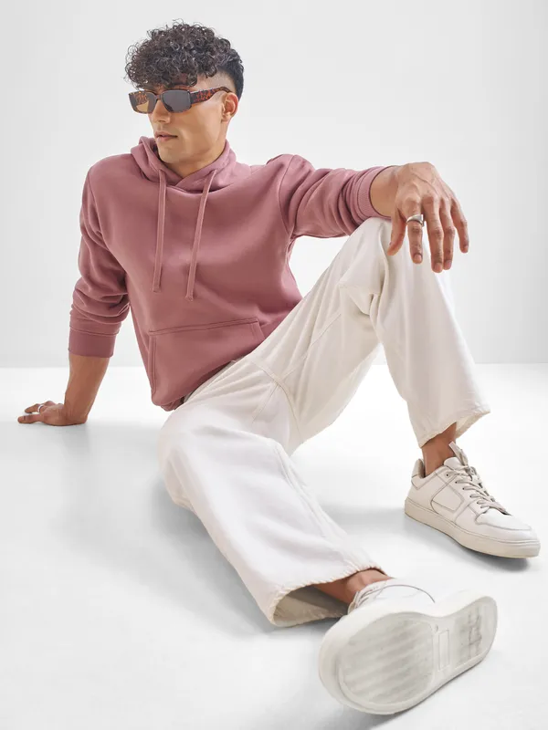 Men Solid Sweatshirt