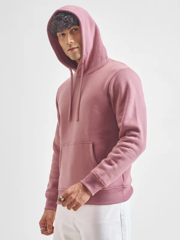 Highlander Men Rose Hooded Pullover Sweatshirt