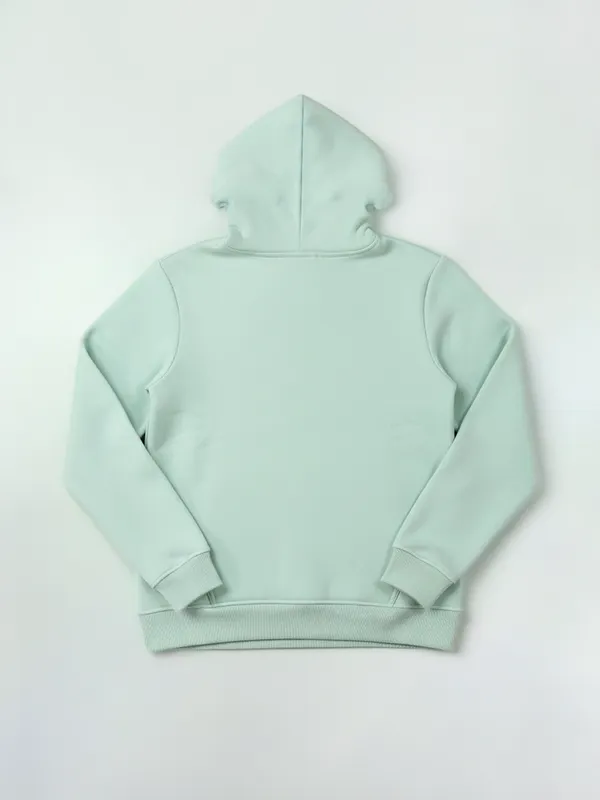 Highlander Men Green Hooded Pullover Sweatshirt