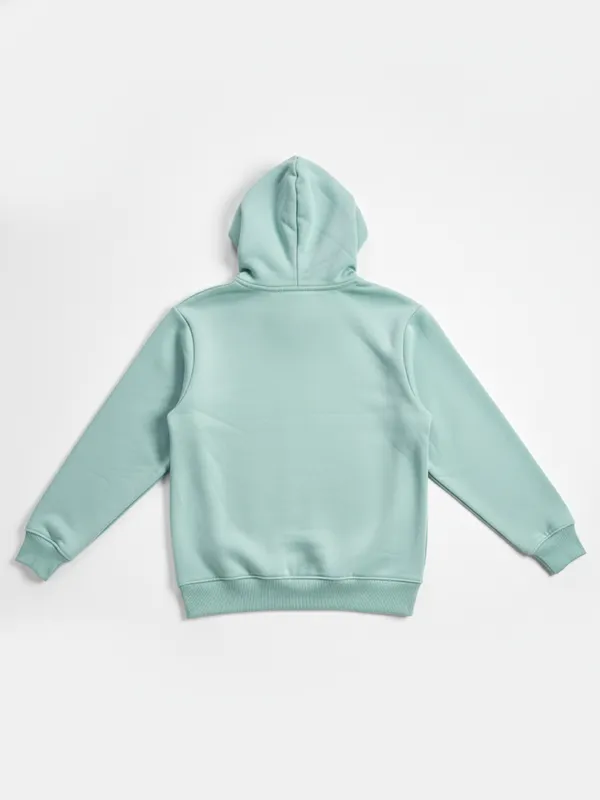 Highlander Men Blue Hooded Pullover Sweatshirt