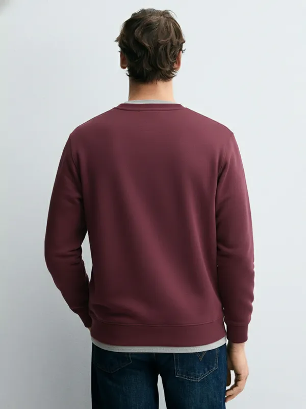 Men Solid Sweatshirt