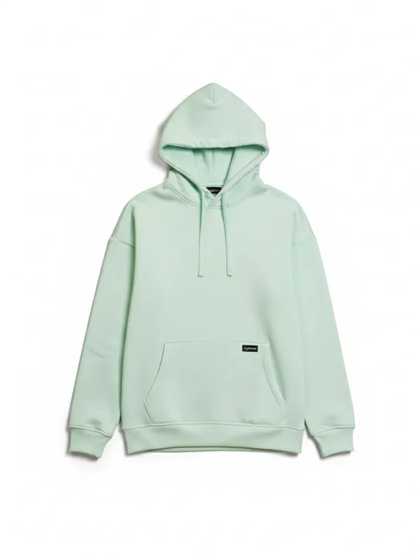 Highlander Men Green Hooded Pullover Sweatshirt
