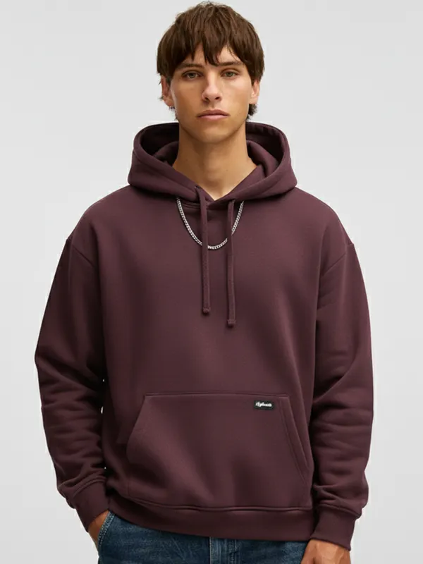 Men Solid Sweatshirt