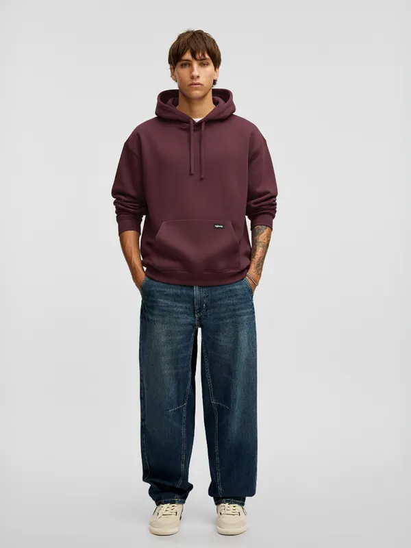 Men Solid Sweatshirt