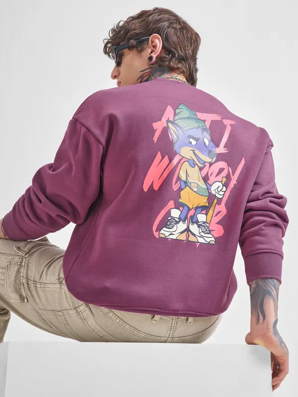 Men Printed Sweatshirt