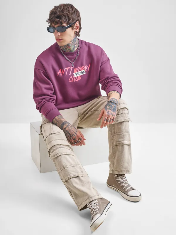 Men Printed Sweatshirt