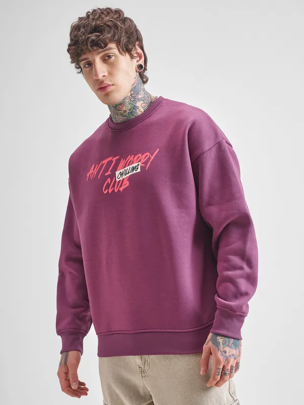 Men Printed Sweatshirt