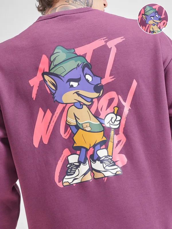 Men Printed Sweatshirt