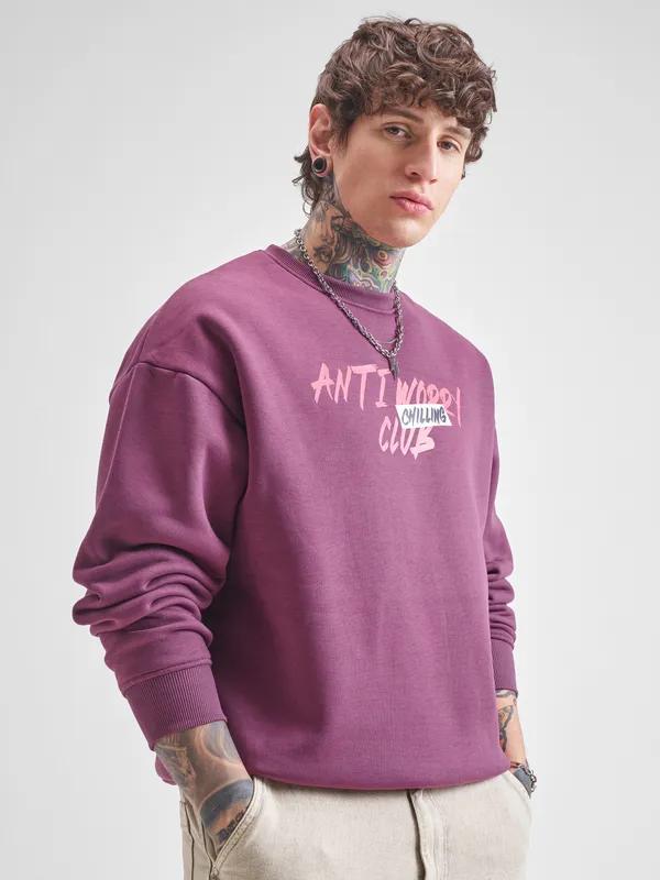 Men Printed Sweatshirt