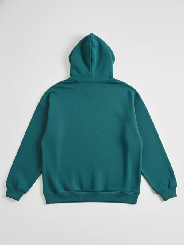 Highlander Men Teal Hooded Pullover Sweatshirt