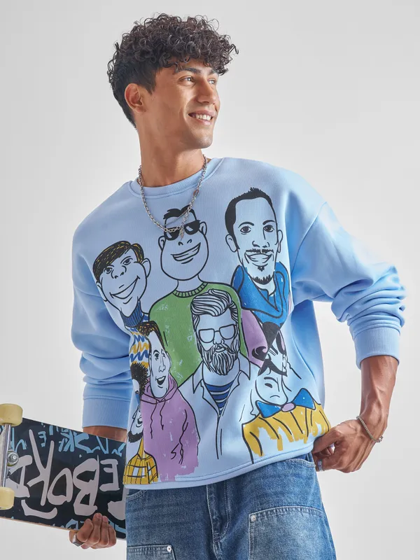 Men Printed Sweatshirt
