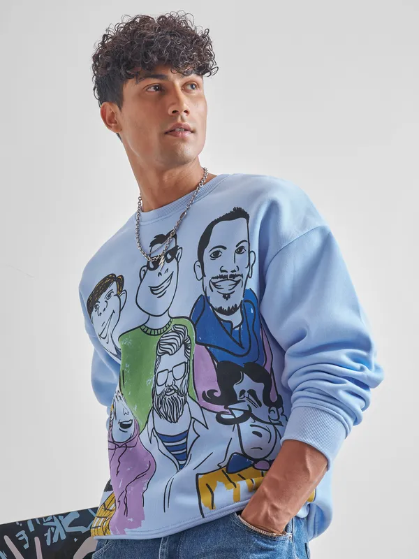 Men Printed Sweatshirt
