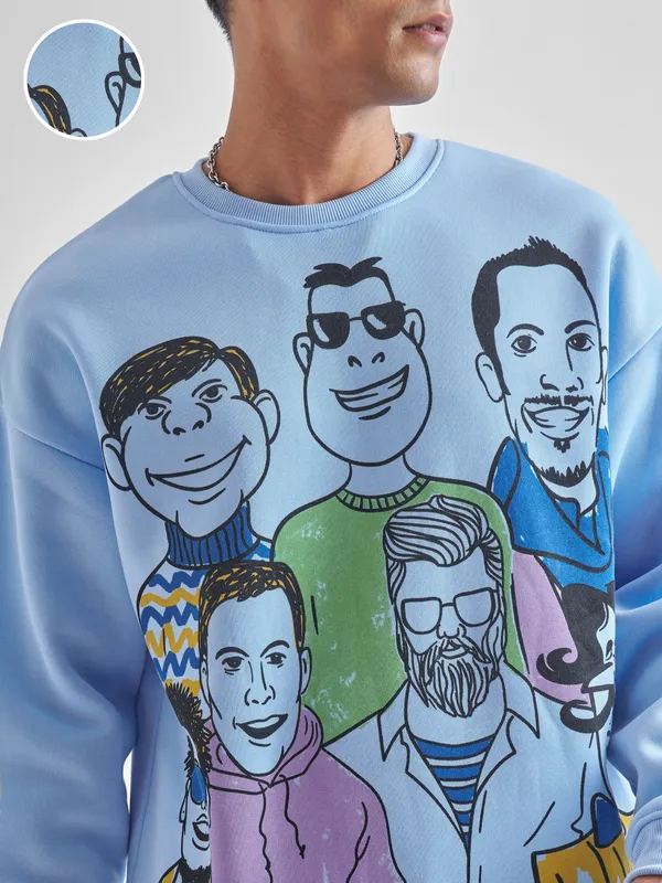 Men Printed Sweatshirt