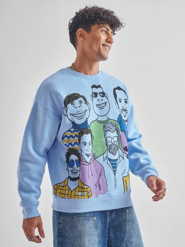 Men Printed Sweatshirt