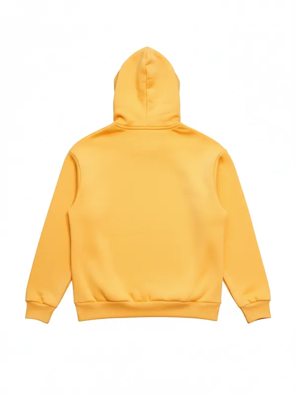 Highlander Men Yellow Hooded Pullover Sweatshirt