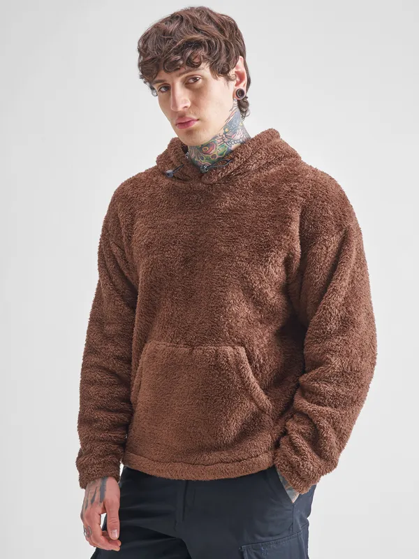 Men Solid Sweatshirt