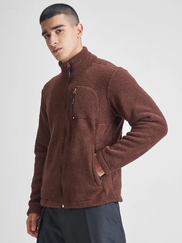 Men Solid Sweatshirt