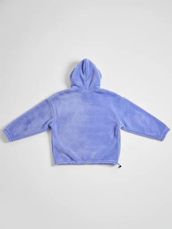 Highlander Men Purple Hooded Pullover Sweatshirt