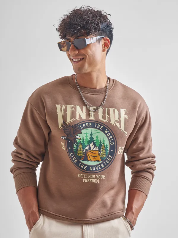 Men Printed Sweatshirt