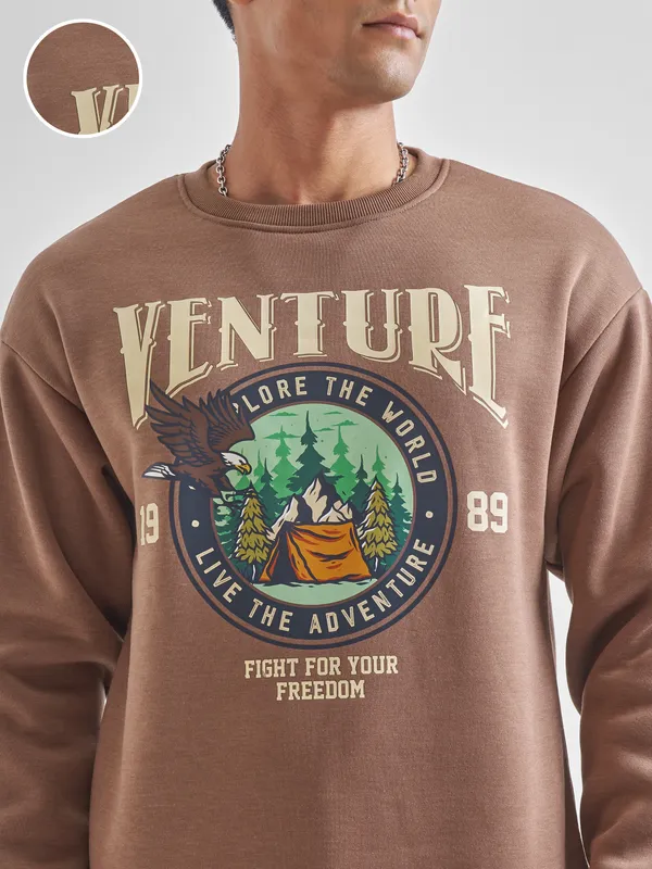 Men Printed Sweatshirt