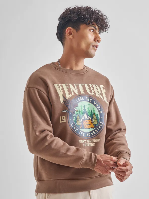 Men Printed Sweatshirt