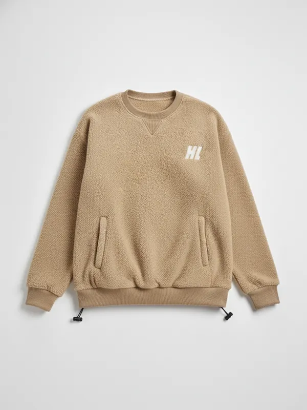 Men Solid Sweatshirt