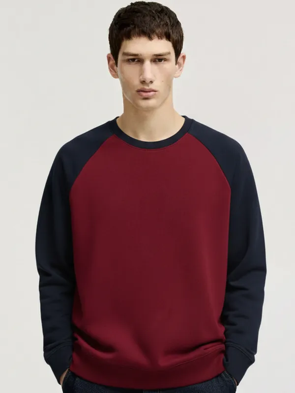 Men Colourblocked Sweatshirt