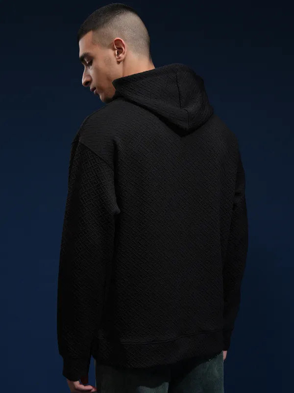 Highlander Men Black Hoodie Sweatshirt