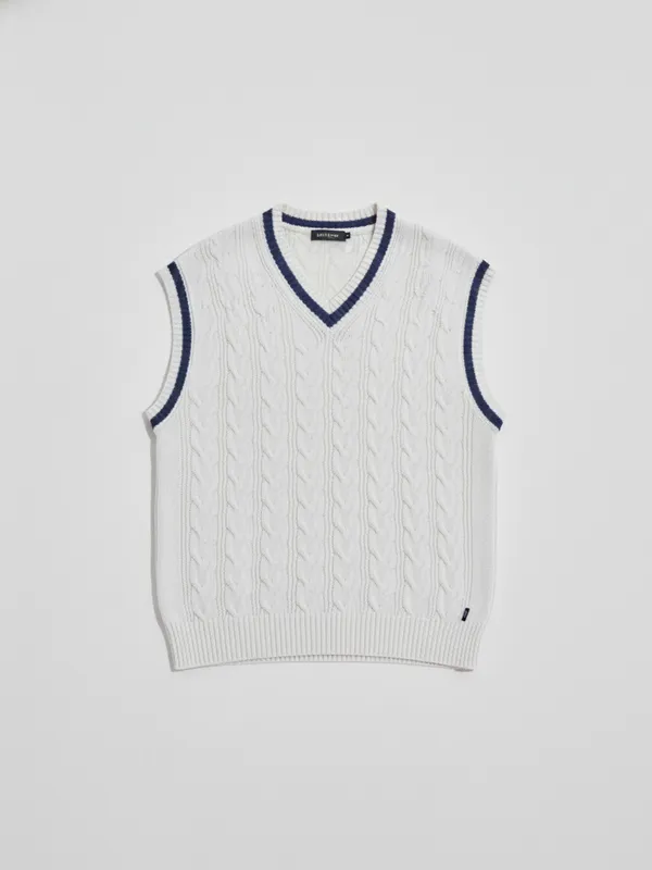 Men Cable Knit Sweater