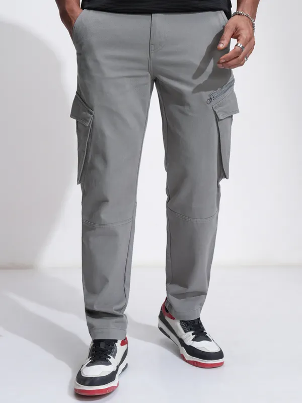 Men Slim Fit Cargos