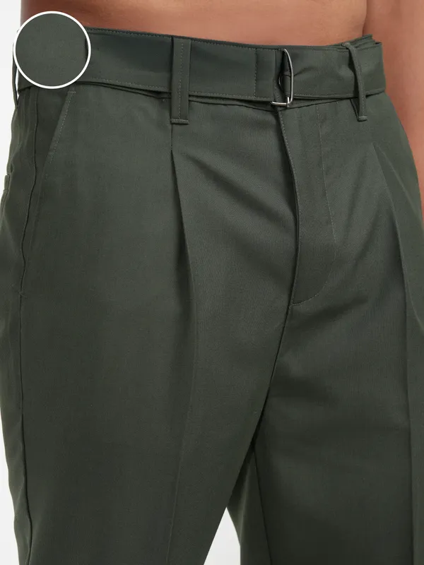 Men Regular Fit Korean Pants
